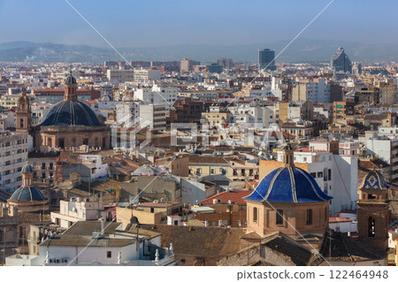 Panoramic view of Valencia, Spain Panoramic view of Valencia, Spain 122464948