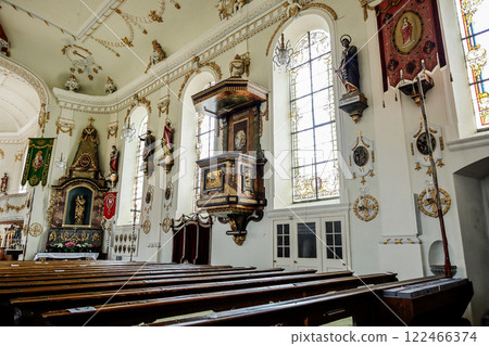 Church of Buchenberg, Ahegg, Munich Way of St. James, Bavaria, Germany 122466374