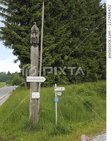Feuersteinschlucht, Munich Way of St. James, Bavaria, Germany 122466402