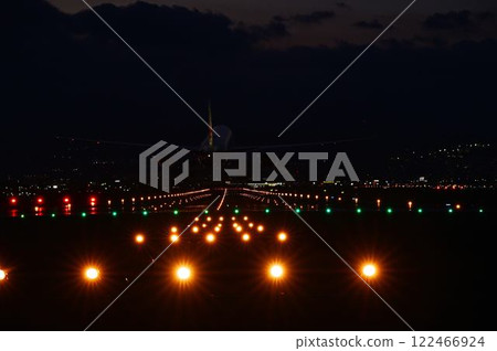 Airplane to take off from Itami Airport Airplane to take off from Itami Airport 122466924