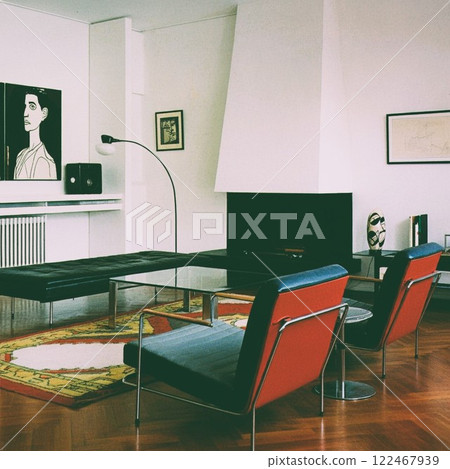 Modern design, minimalist design, living room 122467939