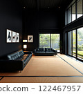 Modern design, minimalist design, living room 122467957