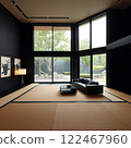 Modern design, minimalist design, living room 122467960