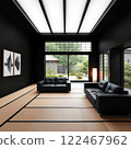 Modern design, minimalist design, living room 122467962
