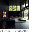 Modern design, minimalist design, living room 122467963
