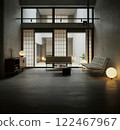 Modern design, minimalist design, living room 122467967