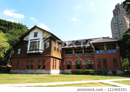 Taiwan's Xinbeitou Hot Springs (northern Taipei): The Beitou Hot Springs Museum (Beitou Park side), which restores and preserves a public bath from the Japanese colonial era 122468301