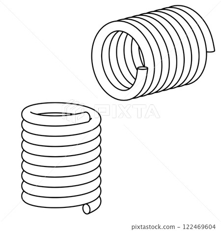 春天線描 122469604