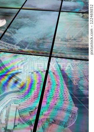 Dubai_Burj Khalifa observation deck view 122469852