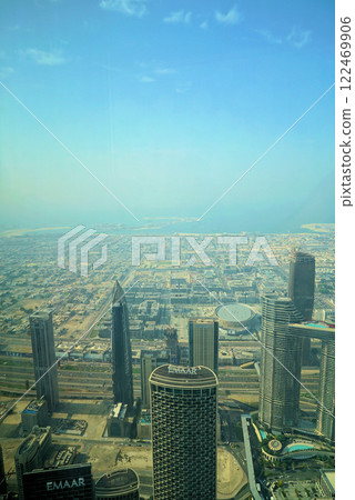 杜拜_哈利法塔觀景台的風景 122469906