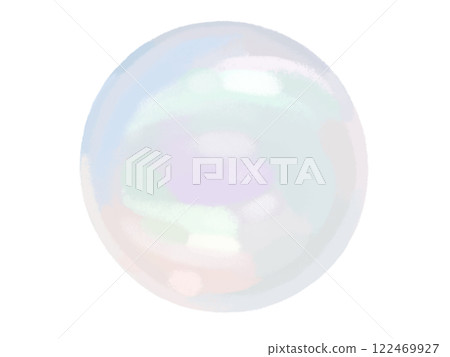 Soap bubble (1 piece) semi-transparent 122469927