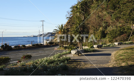 Winter at Kannonzaki Park in Yokosuka City on the Miura Peninsula 122470398