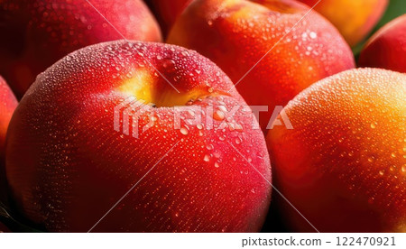 AI 圖像：新鮮桃子 122470921