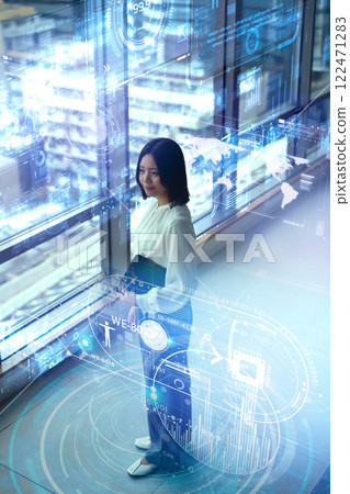 Female portrait Female portrait 122471283