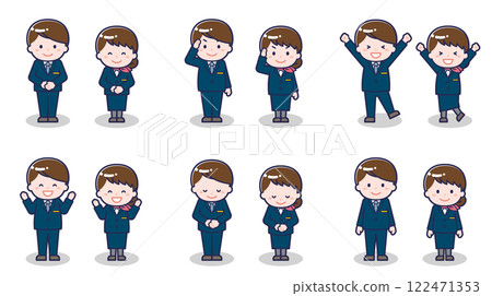 男女乘務員 01 男女乘務員 01 122471353