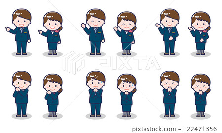 Cabin Attendants Male and Female 04 122471356