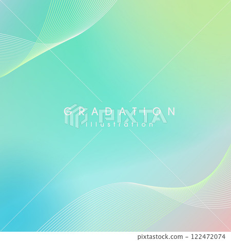 Curve and gradient background_Emerald green_2 122472074