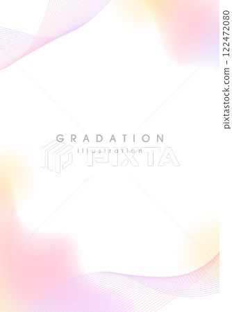 Curve and gradient background_pink_3 122472080