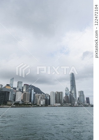 Hong Kong Island waterfront seen from Wan Chai Hong Kong Island waterfront seen from Wan Chai 122472104