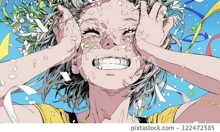 I'm so happy I can't open my eyes 122472585