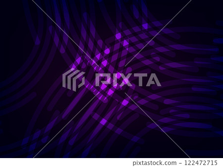 Art dark purple tech pattern line background  122472715
