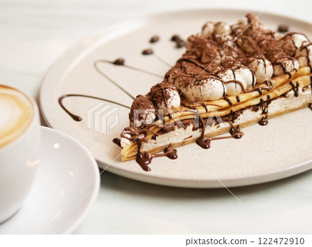 Tiramisu with coffee 122472910
