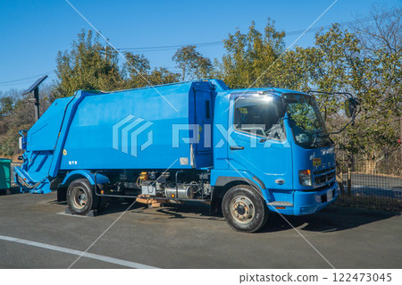 Garbage truck Garbage collection 122473045