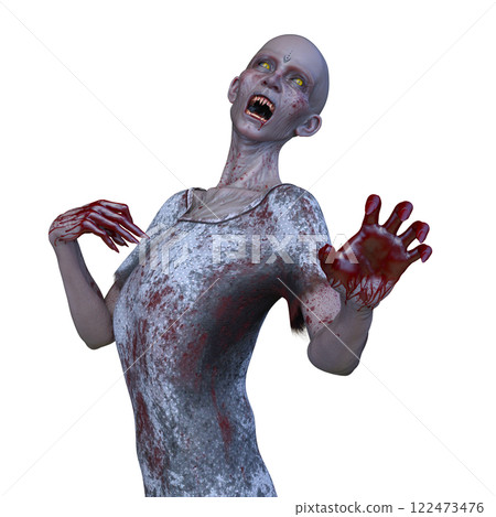 Male zombie 122473476