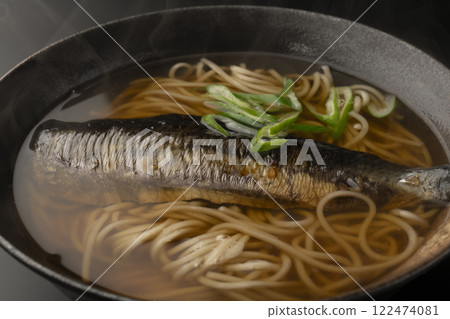 Steamed herring soba Steamed herring soba 122474081