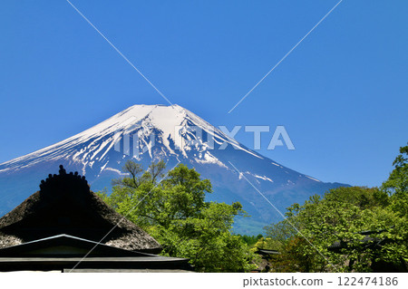 富士山與忍野八海（山梨郡忍野村） 122474186