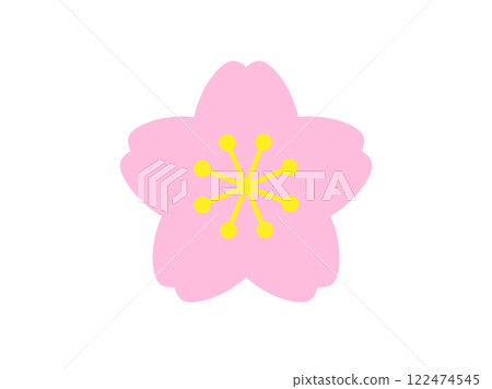 櫻花圖示插圖 櫻花圖示插圖 122474545