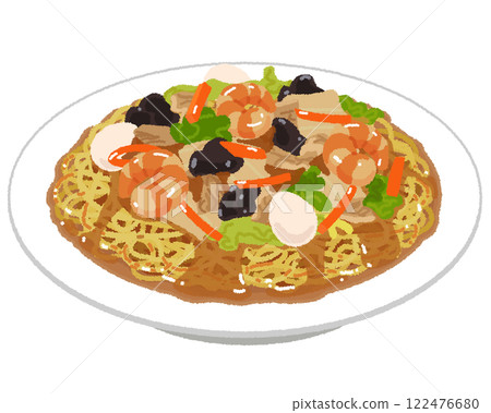 Ankake炒麵的插圖 122476680