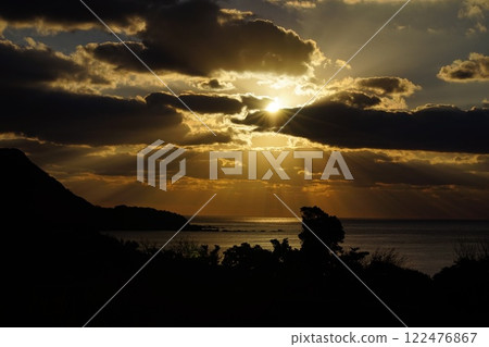 <Dawn at Goto> Sunrise at Abumise 122476867