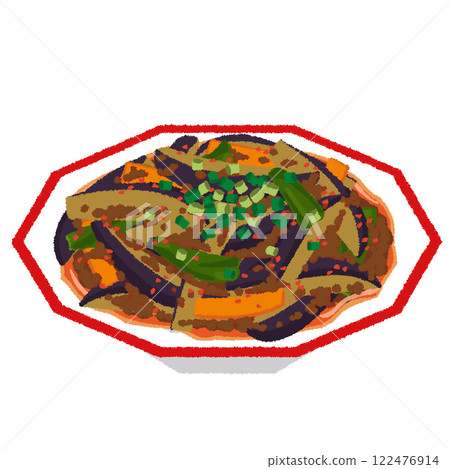 麻婆茄子的插圖 麻婆茄子的插圖 122476914