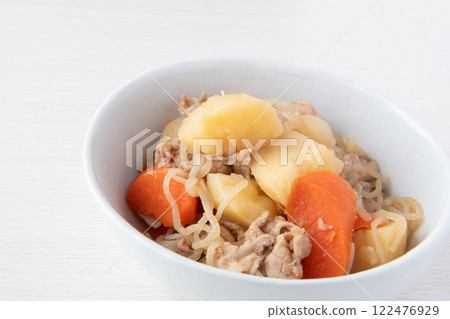 Freshly made Nikujaga (beef and potato stew) 122476929