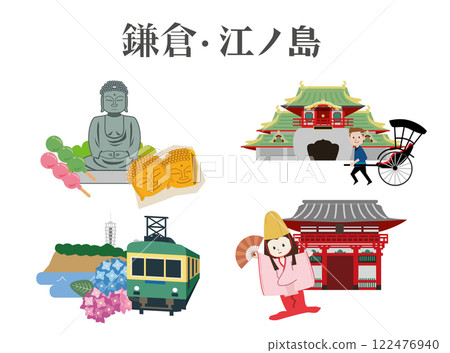 Kamakura and Enoshima Tourism Travel 122476940