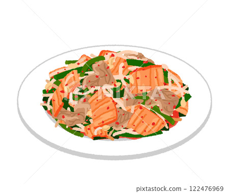 豬肉泡菜插圖 122476969