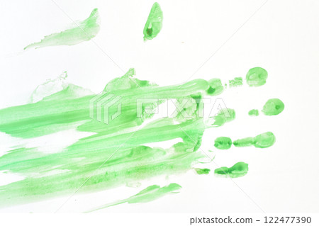 Smudged watercolor palm print. Smudged watercolor palm print. 122477390