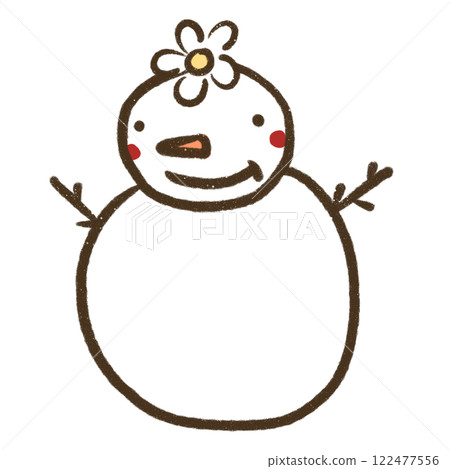 Cute Snowman Cartoon Winter Cartoon Christmas Snowman Cartoon Cute Snowman Cartoon Winter Cartoon Christmas Snowman Cartoon 122477556