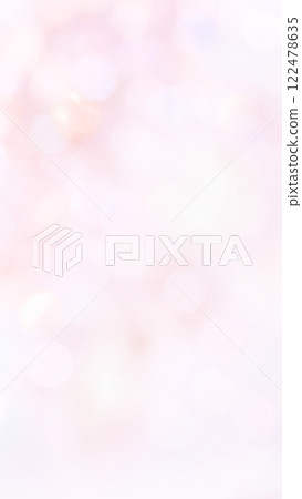 蓬鬆可愛的櫻花粉紅背景圖垂直散景閃光 122478635