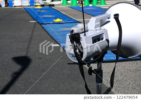 Public address speaker 122479054