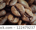 Coffee beans isolated on white background 122479237