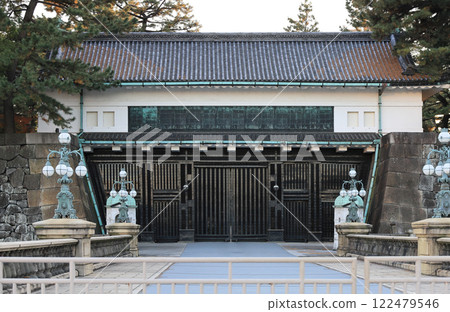 The main gate of the Imperial Palace (evening) The main gate of the Imperial Palace (evening) 122479546
