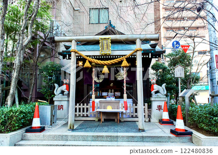 [Tokyo] Winter Tour of the Seven Lucky Gods in Nihonbashi - Chanoki Shrine (Hotei) 122480836