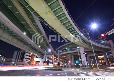 黑川IC的夜景 黑川IC的夜景 122481080