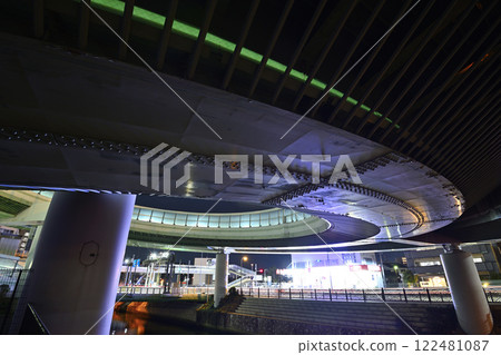 Night view of Kurokawa IC Night view of Kurokawa IC 122481087