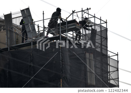 建築工地 男人 男 122482344