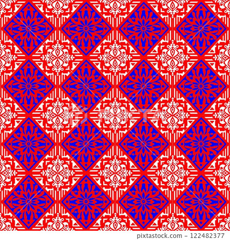 abstract geometric background with colorful triangles. 122482377