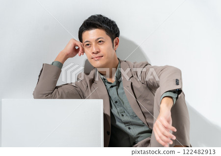 男士辦公室休閒裝 122482913
