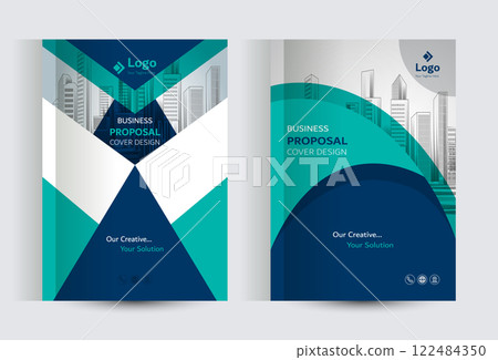 Corporate Business Proposal Catalog cover Design Templates Corporate Business Proposal Catalog cover Design Templates 122484350